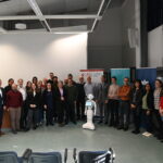 Maribor Press Conference: robot Frida demonstration at UKCM